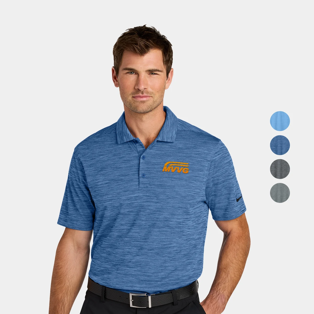 Nike Dri-FIT Men's Polo T- Shirts w/ Screen Print 4.9 oz. 1
