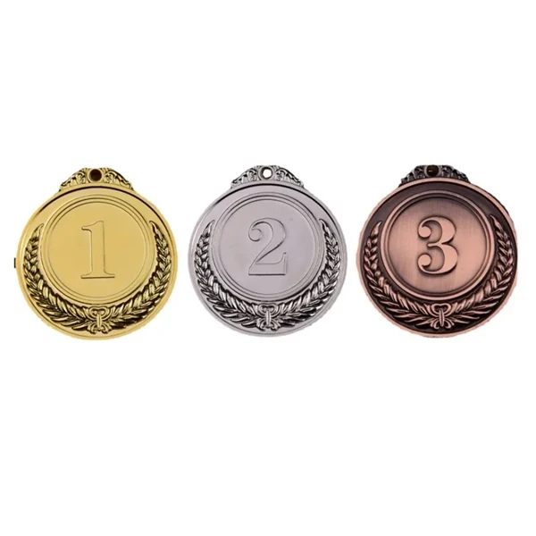 Custom 2.5 Zinc Alloy Metal Medal — Recognition Award for Excellence & Achievement 1