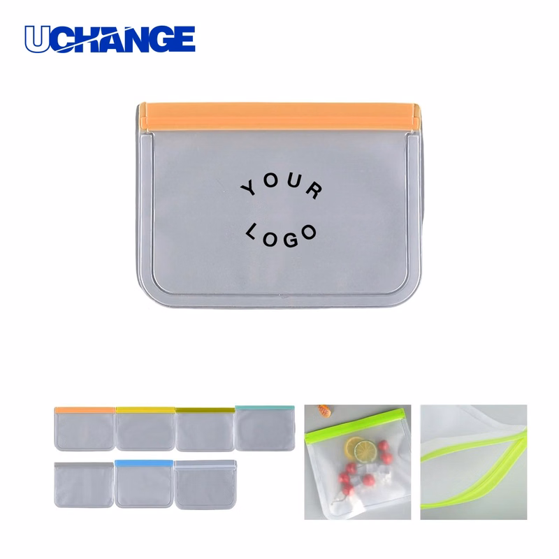 Food Storage Bag Organizer with Sealable Closure