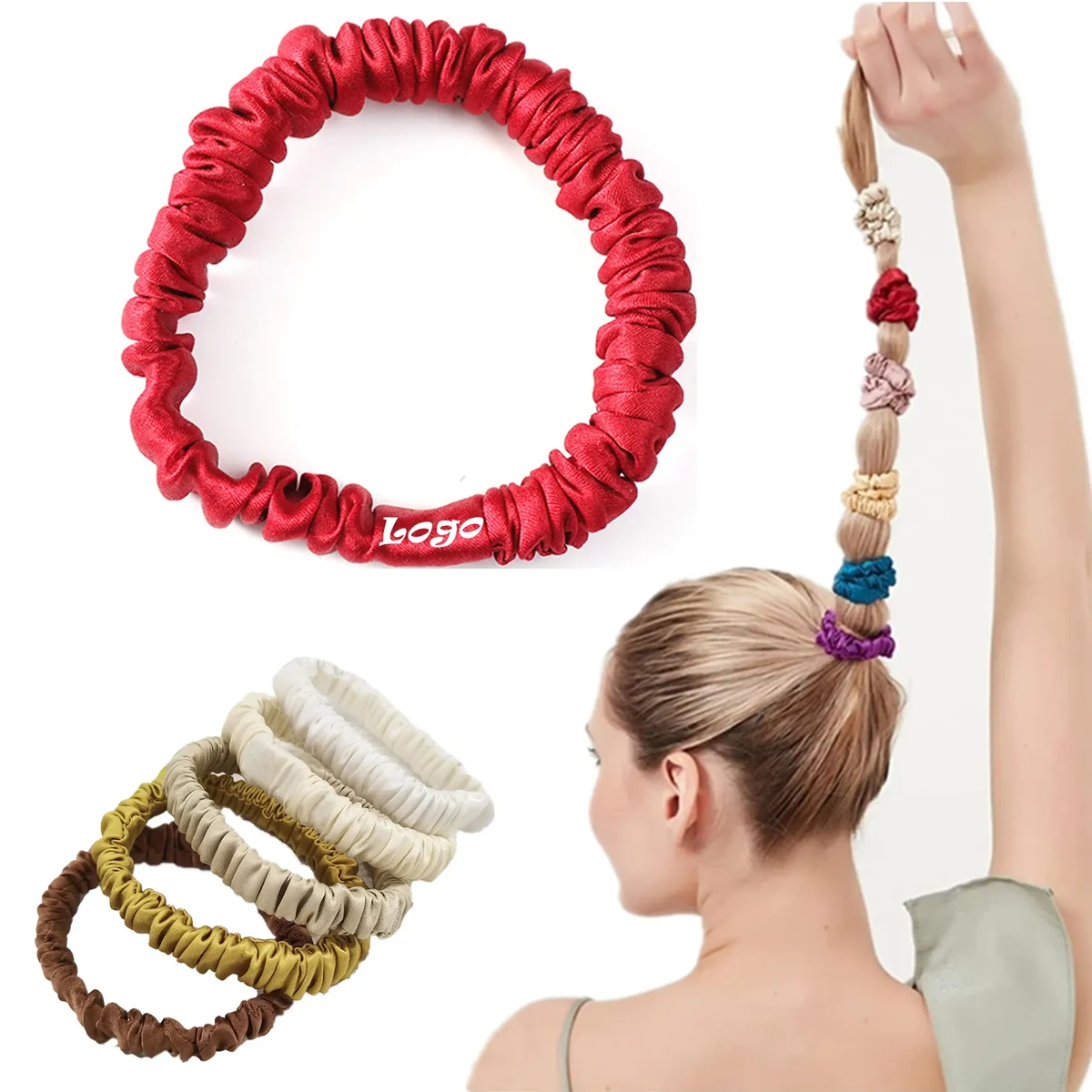 Silk Scrunchie 1