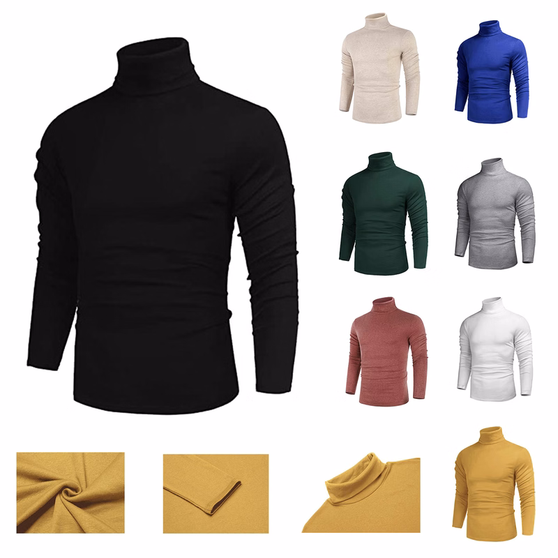 Men's Turtleneck Pullover Sweater