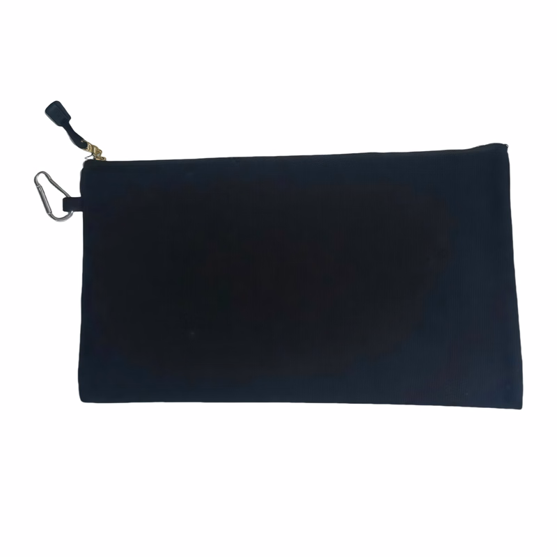 Customizable Canvas Metal Zipper Tool Kit Pouch for Stationery Makeup Travel Organizer