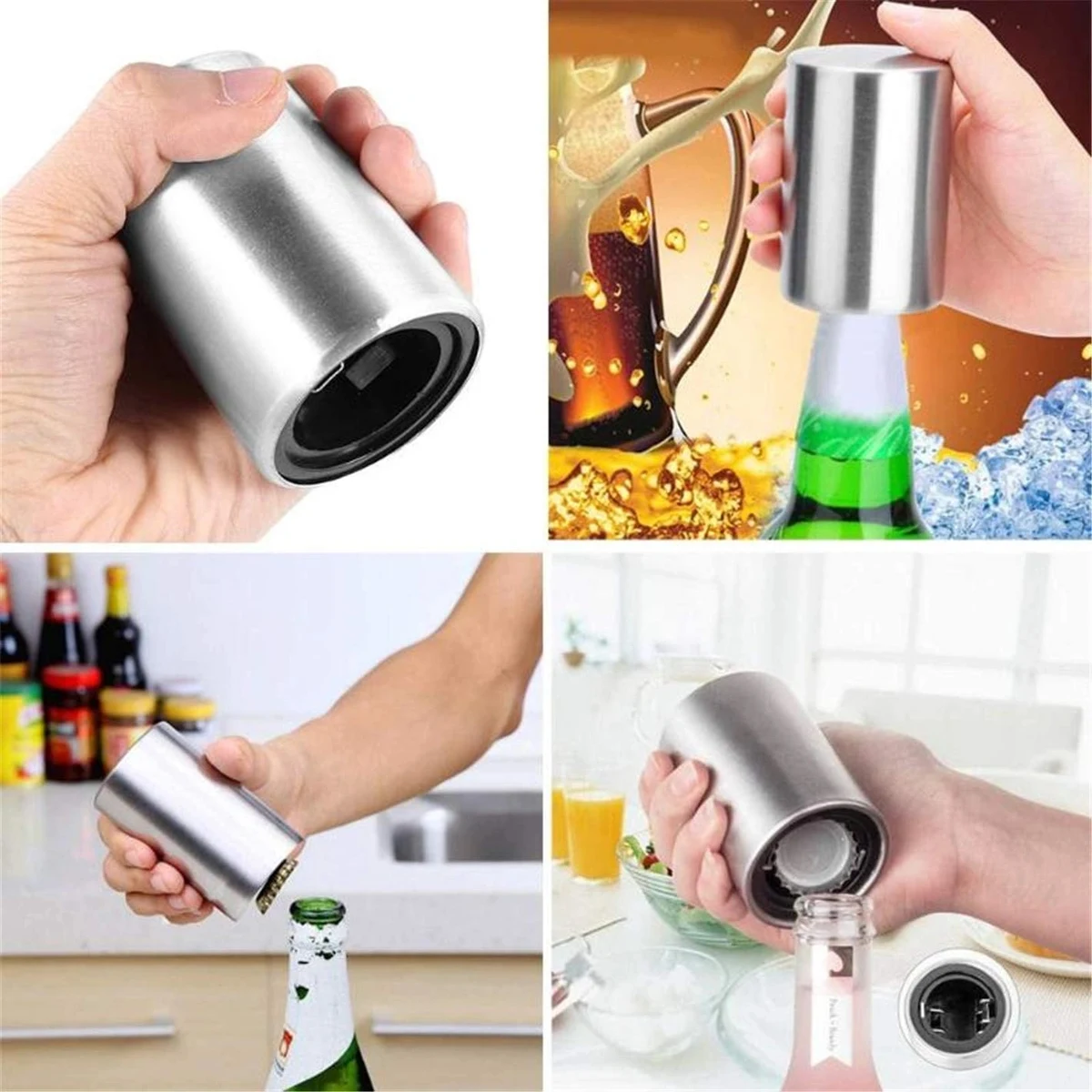 Magnetic Automatic Beer Bottle Opener 1