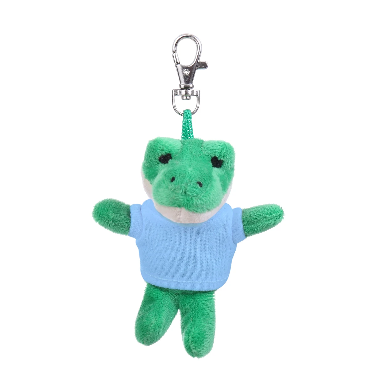 Soft Plush Alligator Keychain with Tee 1
