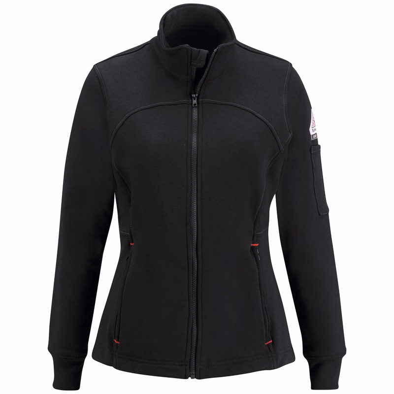 Bulwark® Women's Fleece FR Zip-Up Jacket