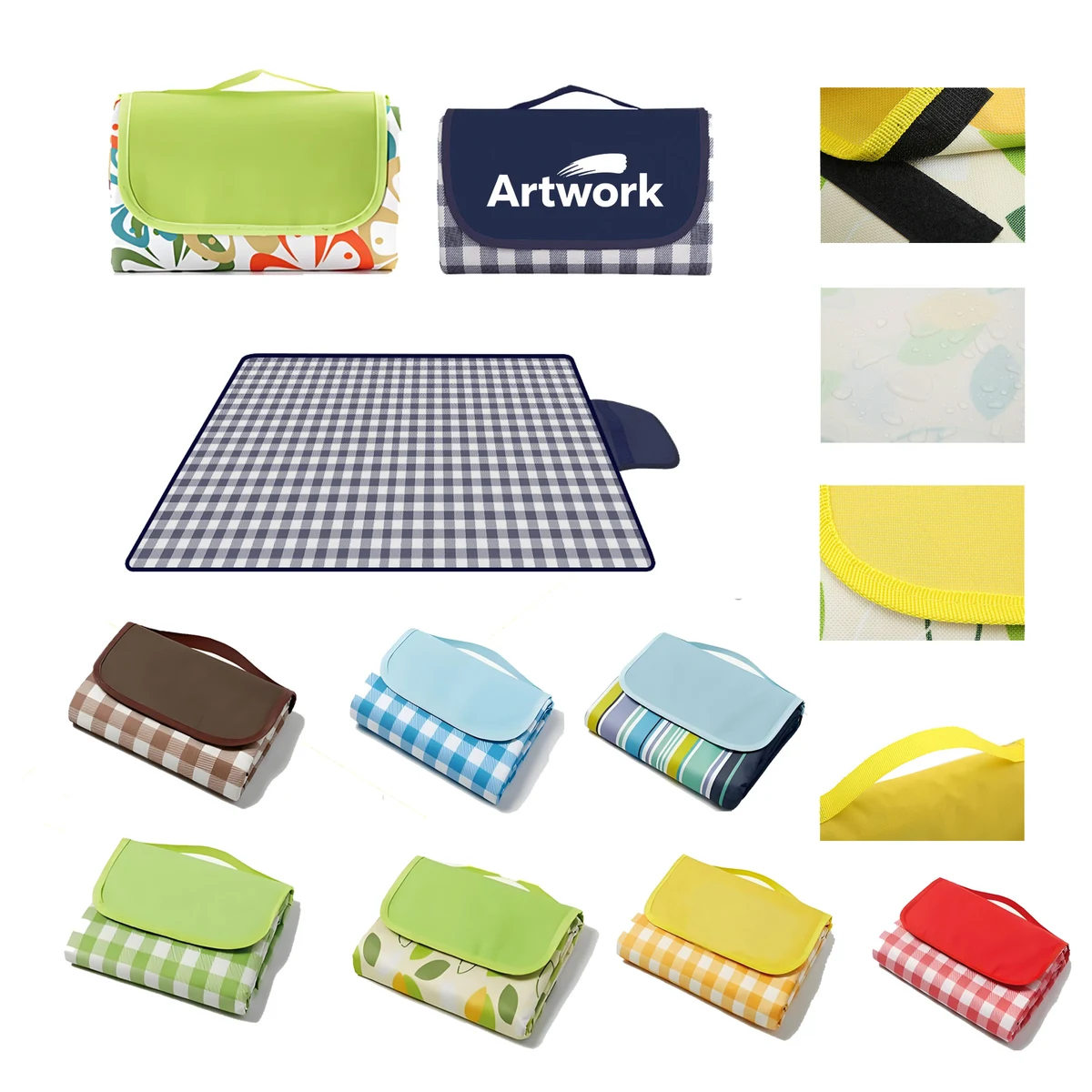 Oxford Cloth Outdoor Dining Mat 1