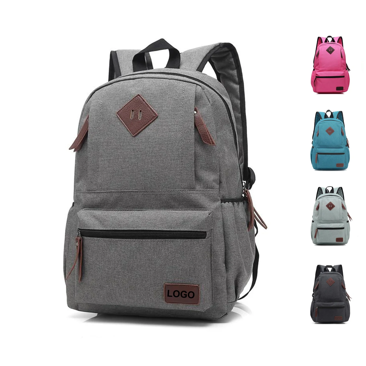 Laptop Backpack School Bag (direct import) 1