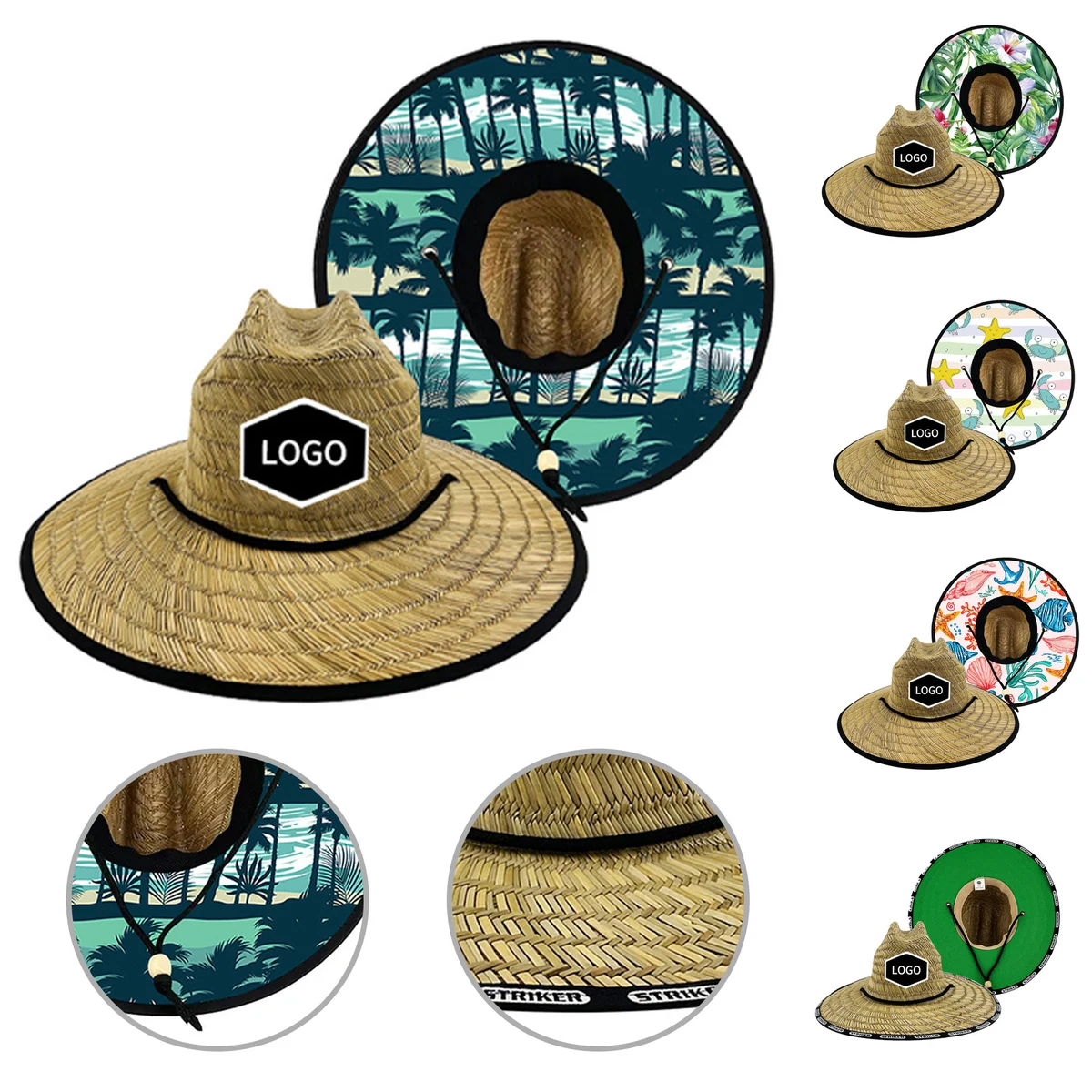 Sun Straw Beach Hats 1