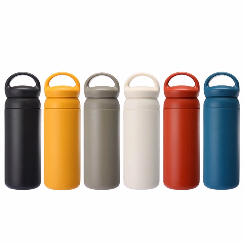 12 oz Double Wall Stainless Steel Vacuum Tumbler with Handle