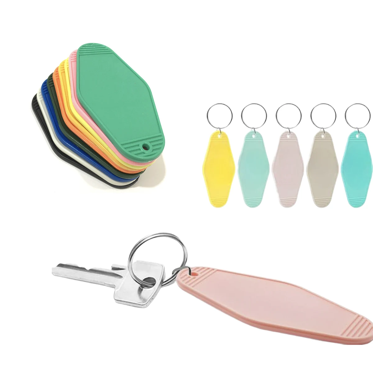 MOQ 10 PCS Convenient Keychain Luggage Tag 1