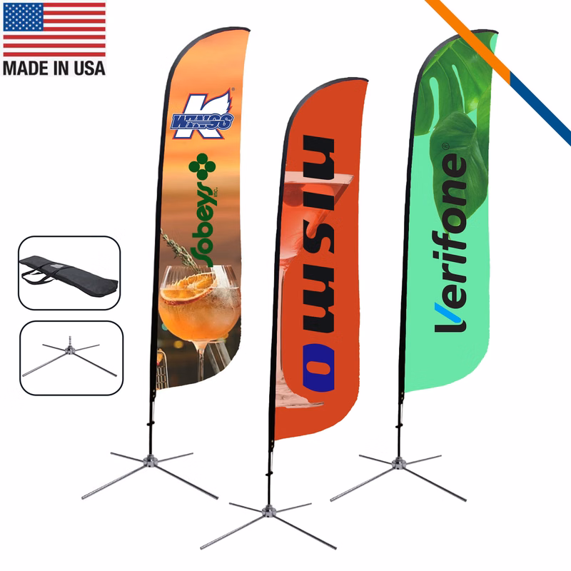 13' Chariot Single-Sided Feather Flag