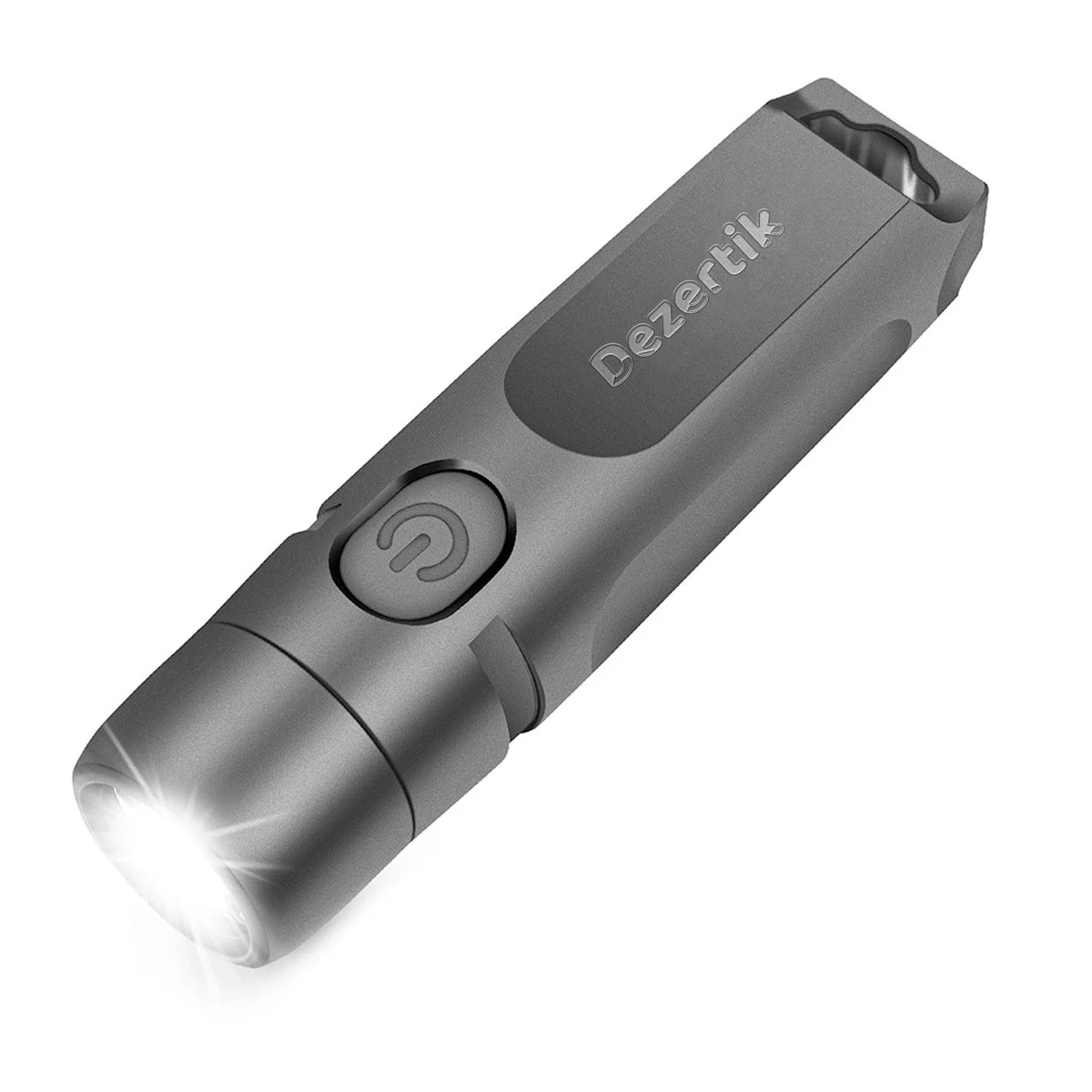 Mini Rechargeable Aluminum EDC Keychain Flashlight 1