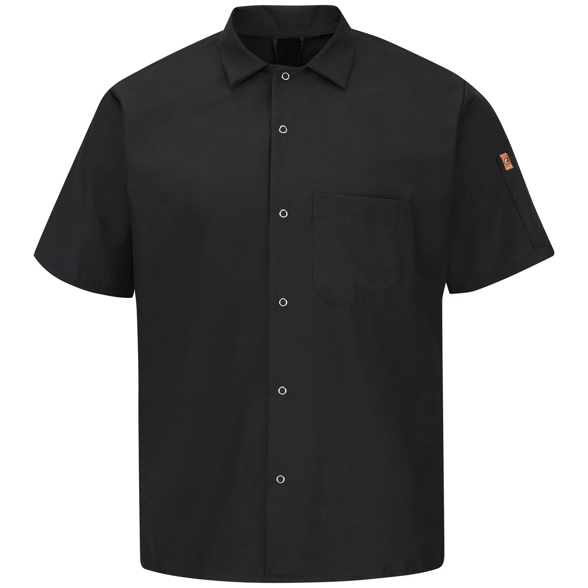 Red Kap® Men's Short Sleeve Cook Shirt with OilBlok + MIMIX® 1