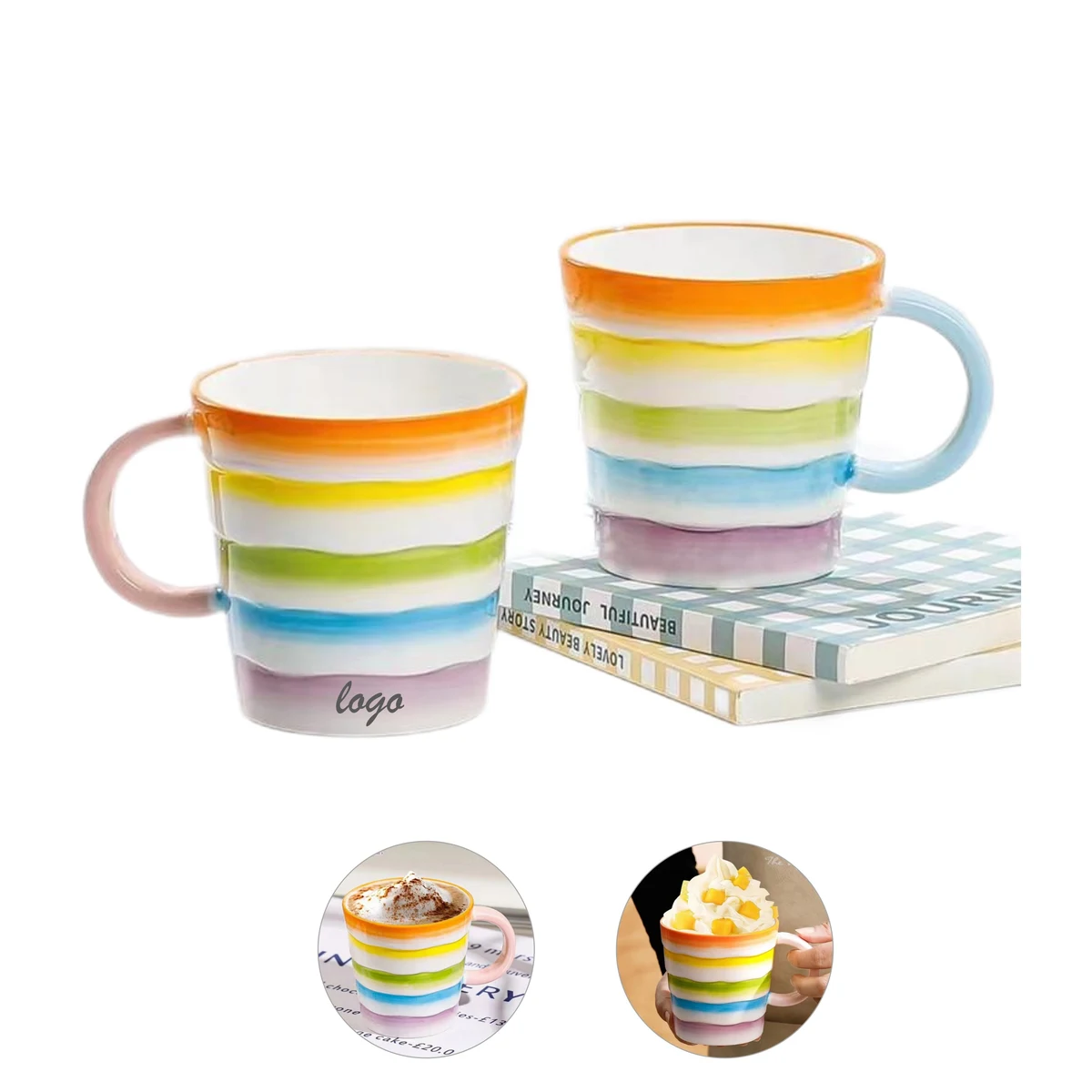 Hand Paint Ceramic Mug (direct import) 1