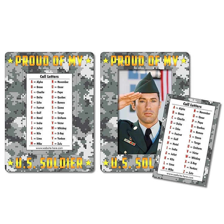 Magnet - Picture Frame Rectangle Punch (5.75x7.75) - 20 mil. 1