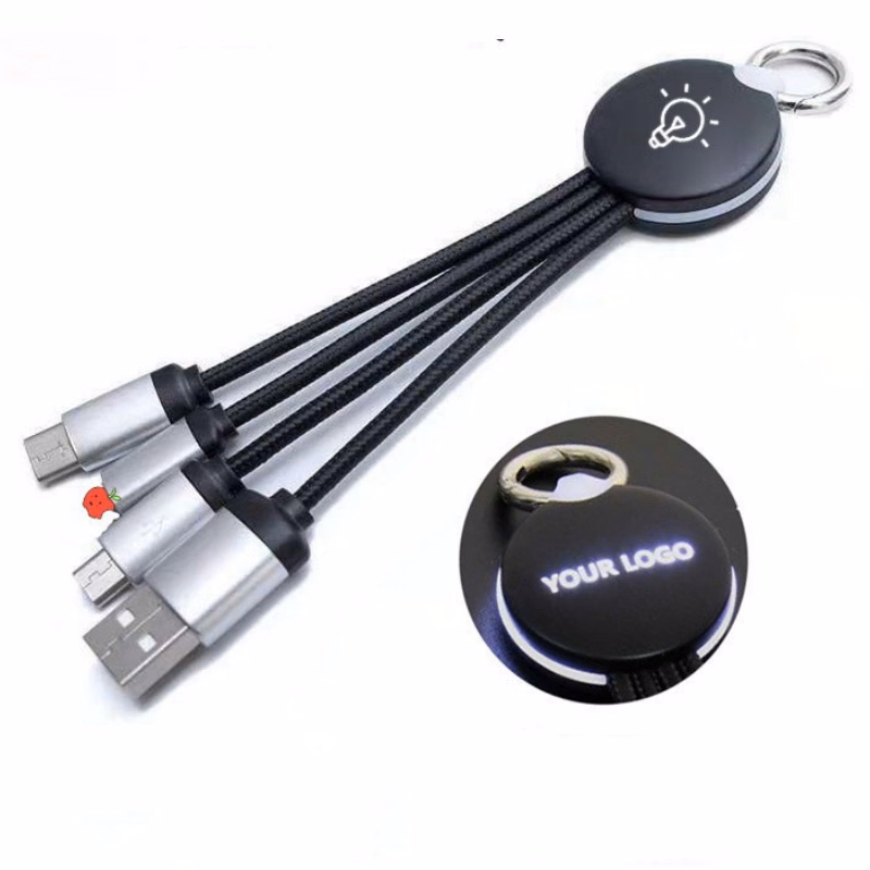 Three-in-one Mobile Phone Charging Cable