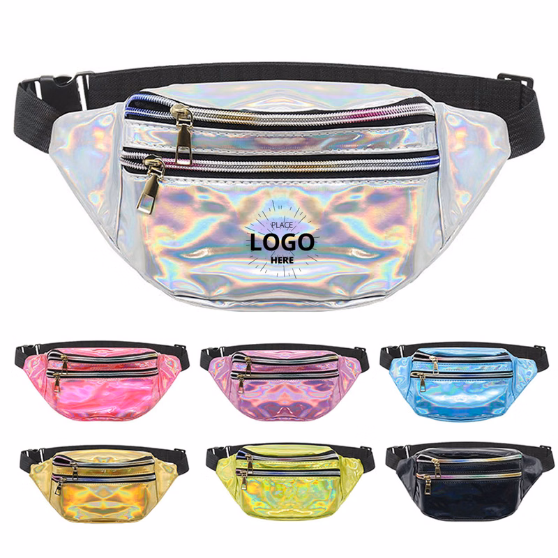 Waterproof Holographic Laser Fanny Pack Waist Bag