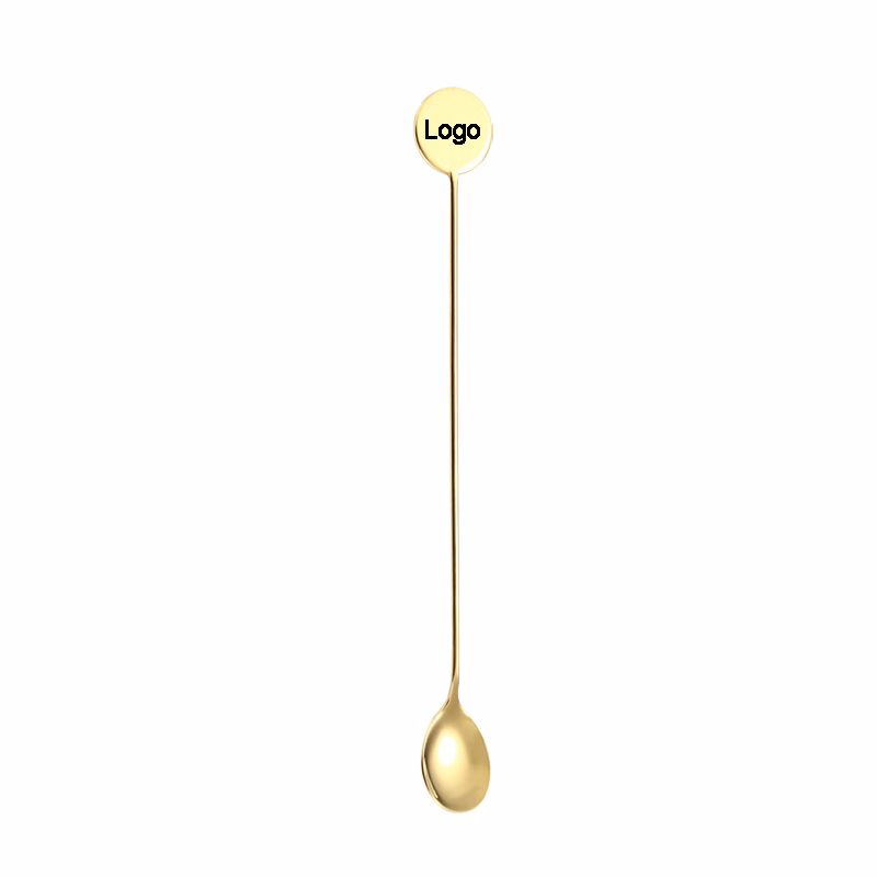 Stainless Steel Cocktail Swizzle Stick Beverage Coffee Stirrers