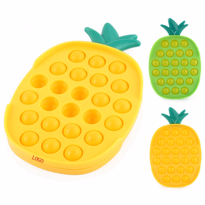 Pineapple Silicone Push Pop Fidget Bubble Toy