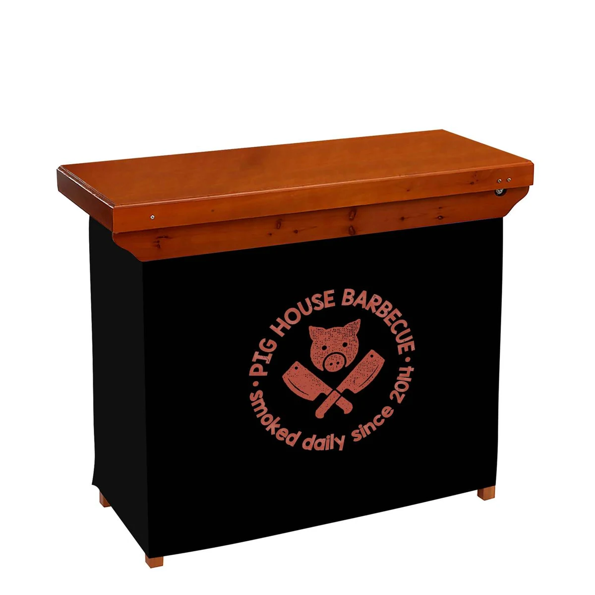 Portable Wood Bar 1