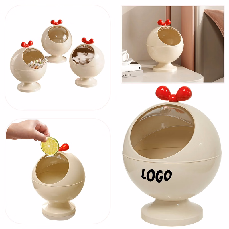 Round Storage Box Large Capacity Organizer Bin