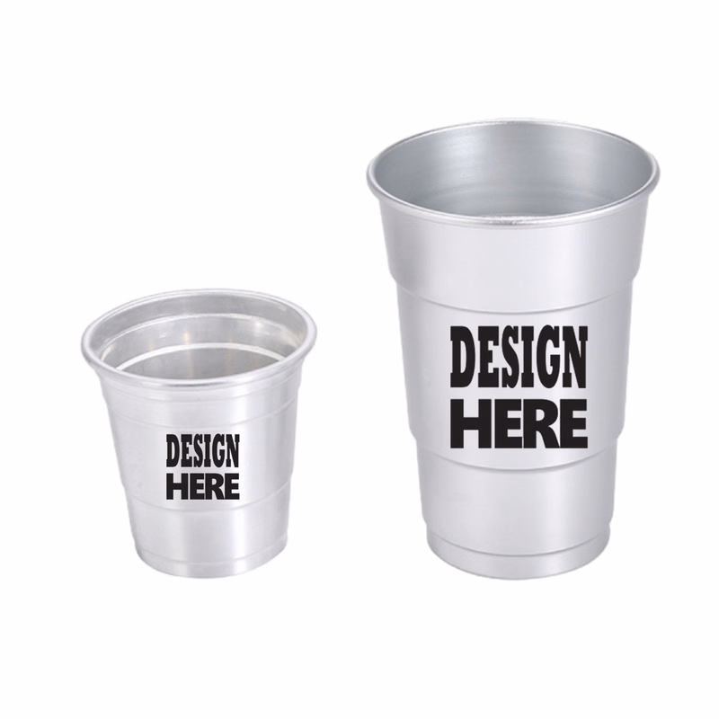 Various Customizable  Recyclable Aluminum Cup