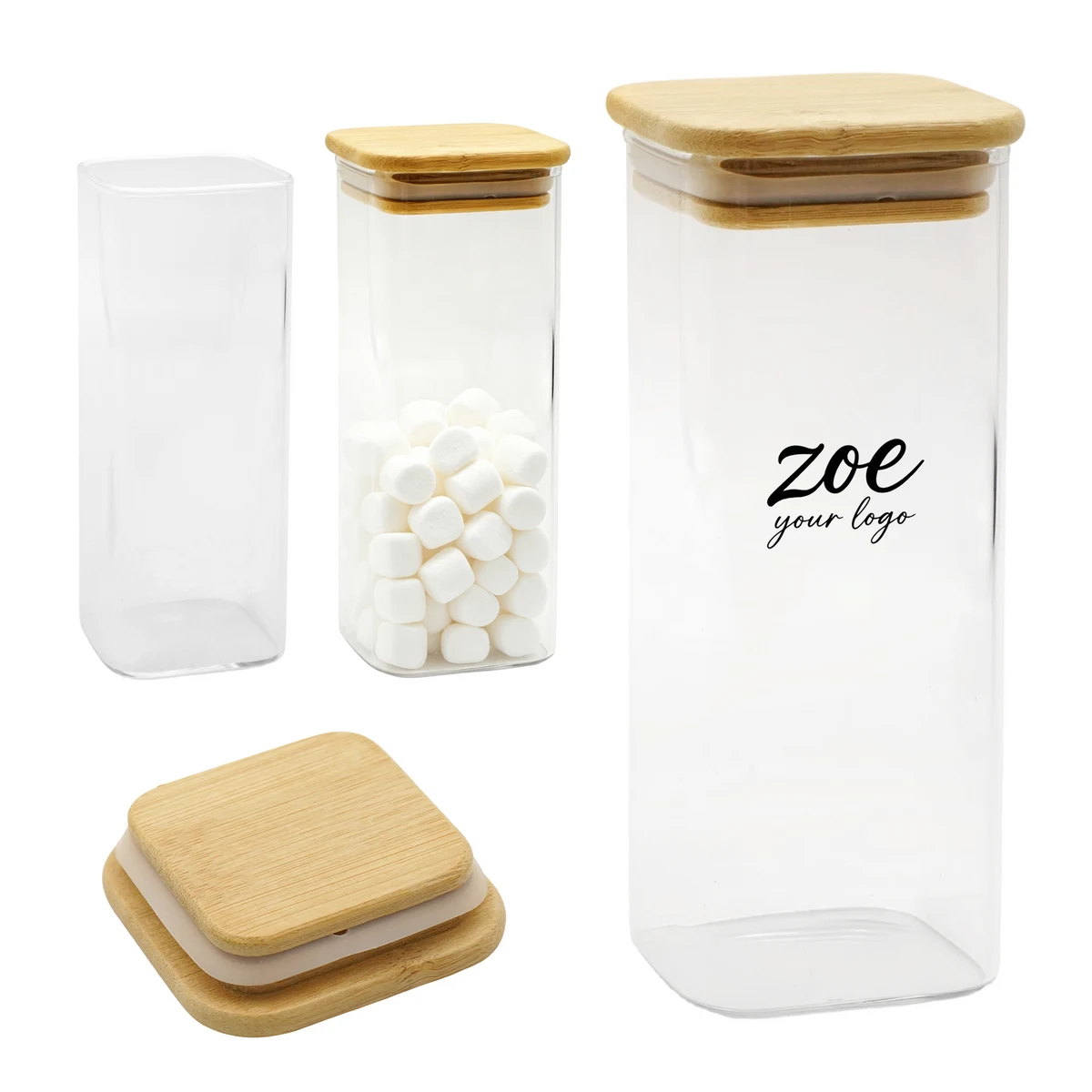 Glass Food Storage Containers with Airtight Lids 1