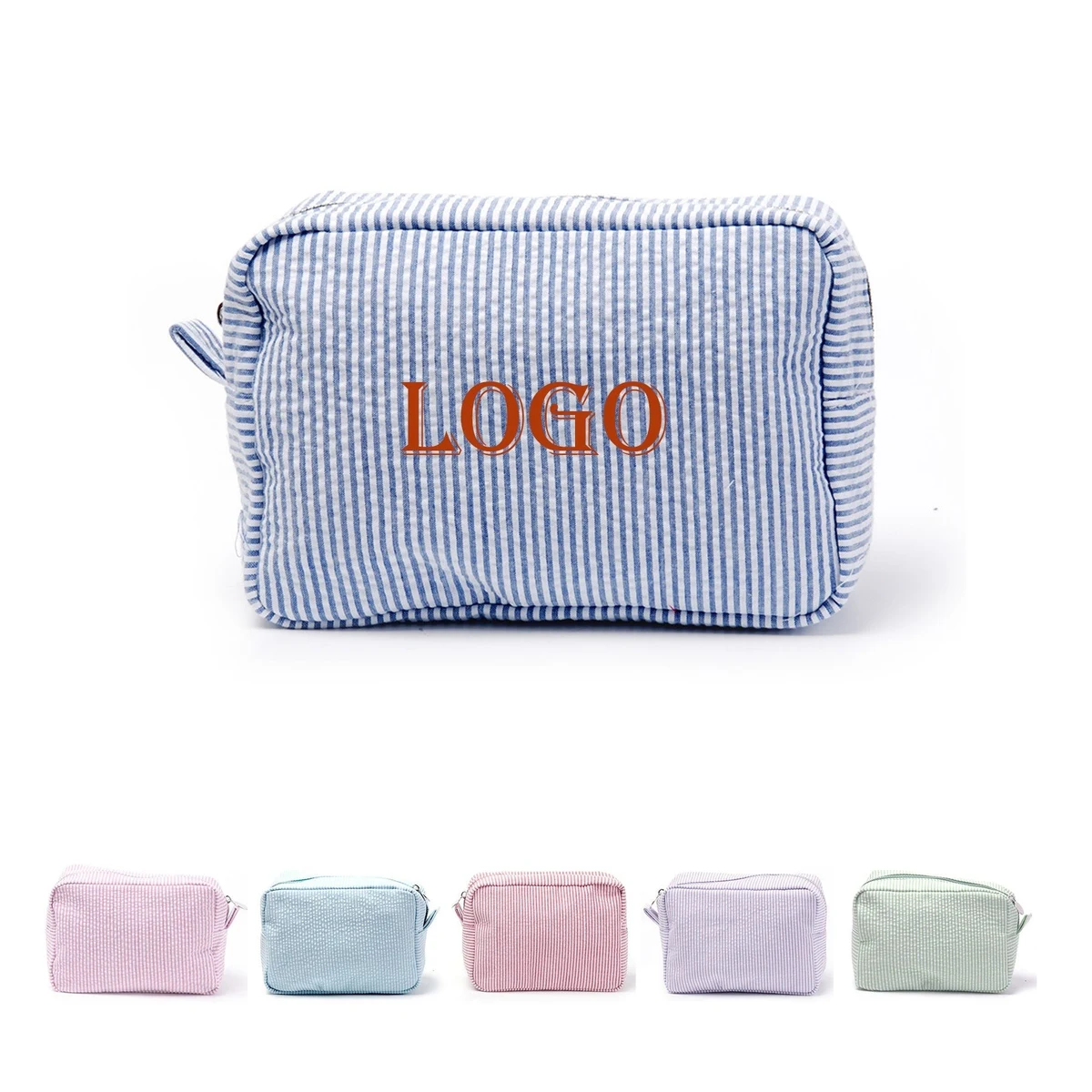 Stripe Women Cosmetic Bag 1
