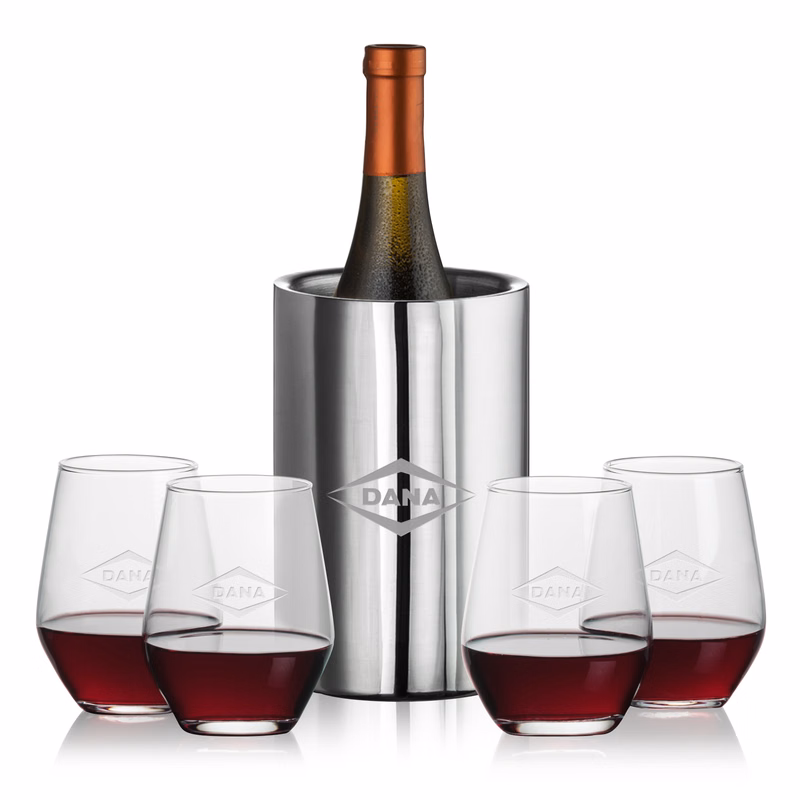 Jacobs Wine Cooler & Mandelay Stemless Wine