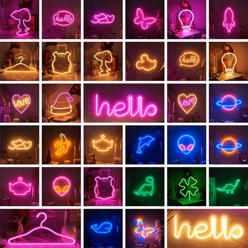 Plastic Customizable Led Neon Signs