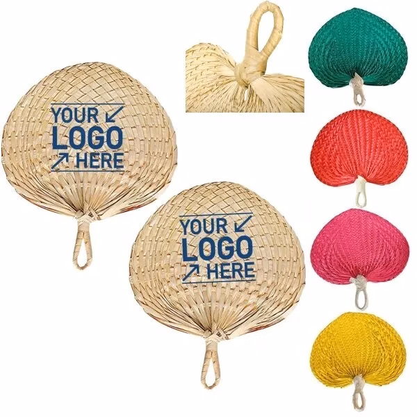 Rattan Hand Fan Accessory