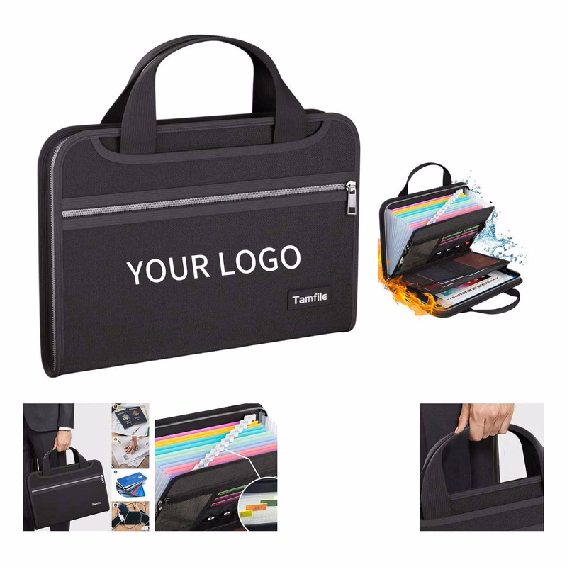 Accordion Style File Folder with Large Capacity