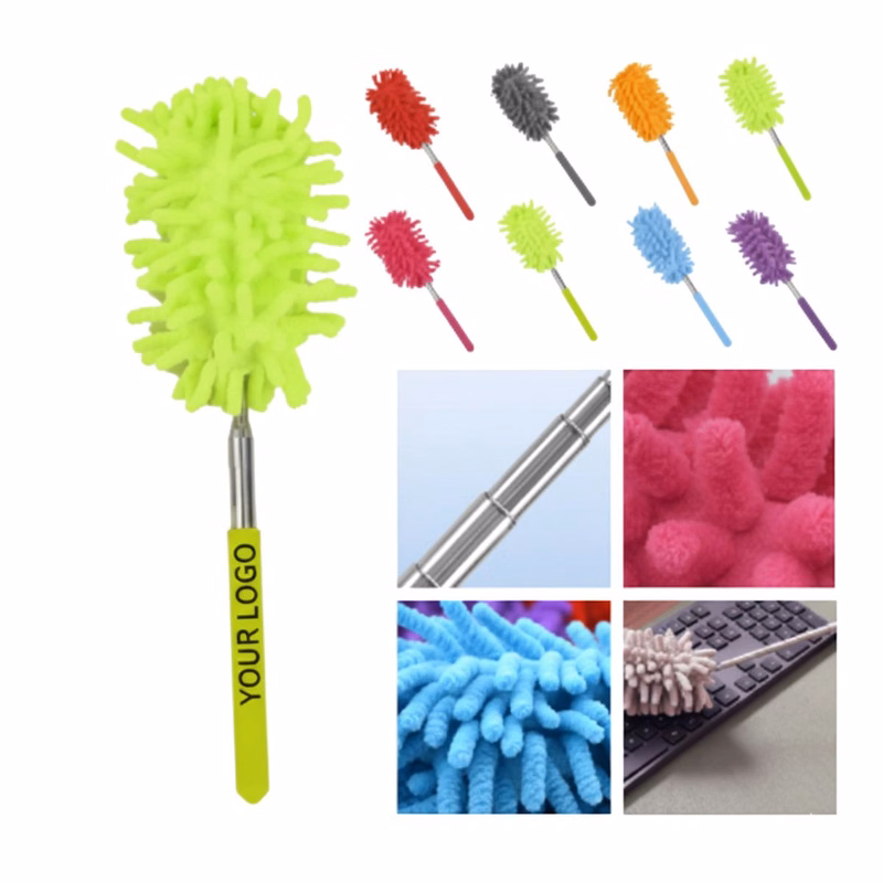 Customizable 30 in Retractable Microfiber Duster for Events