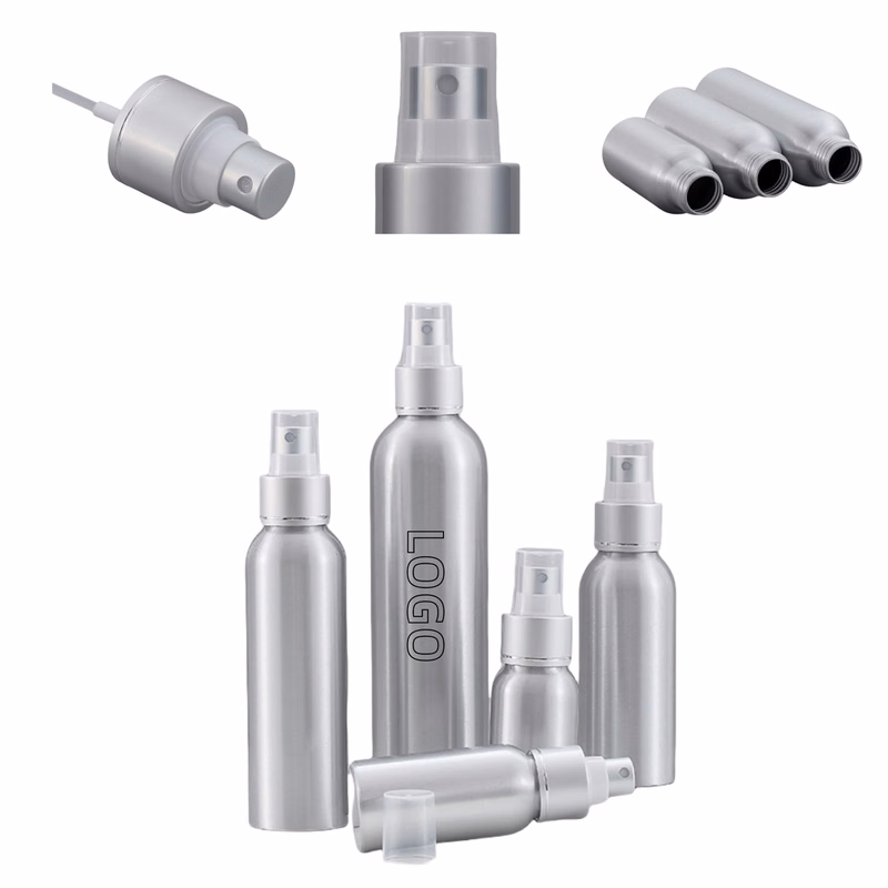 MOQ 50 Aluminium Atomizer Bottle