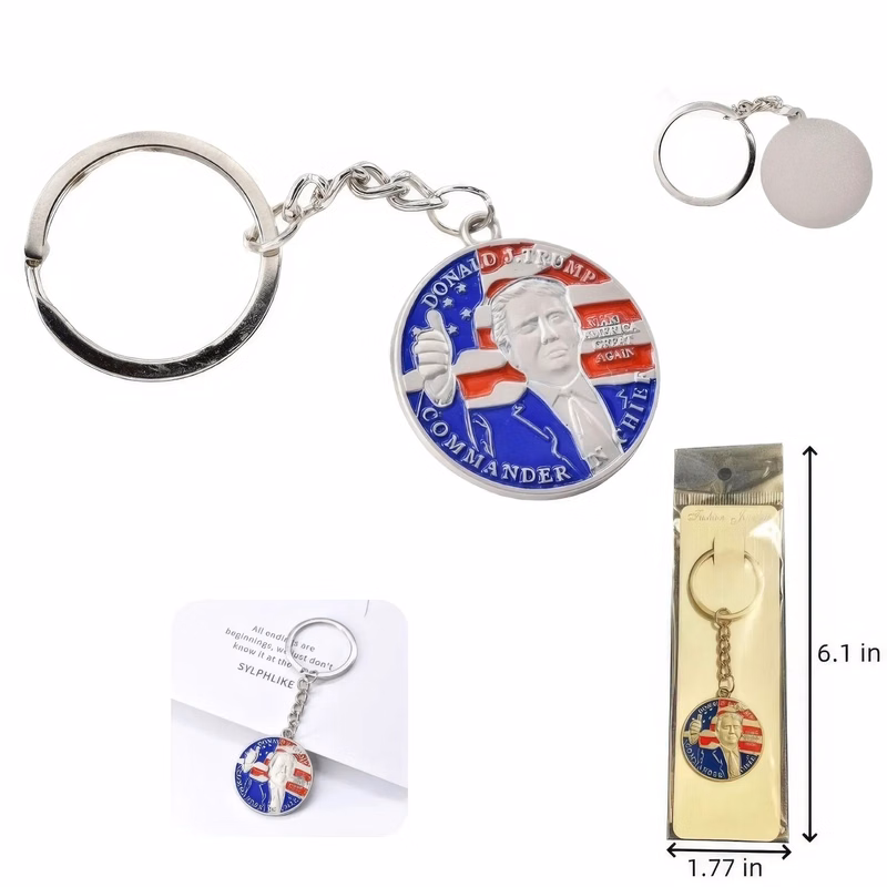 Presidential Election Support Keychain