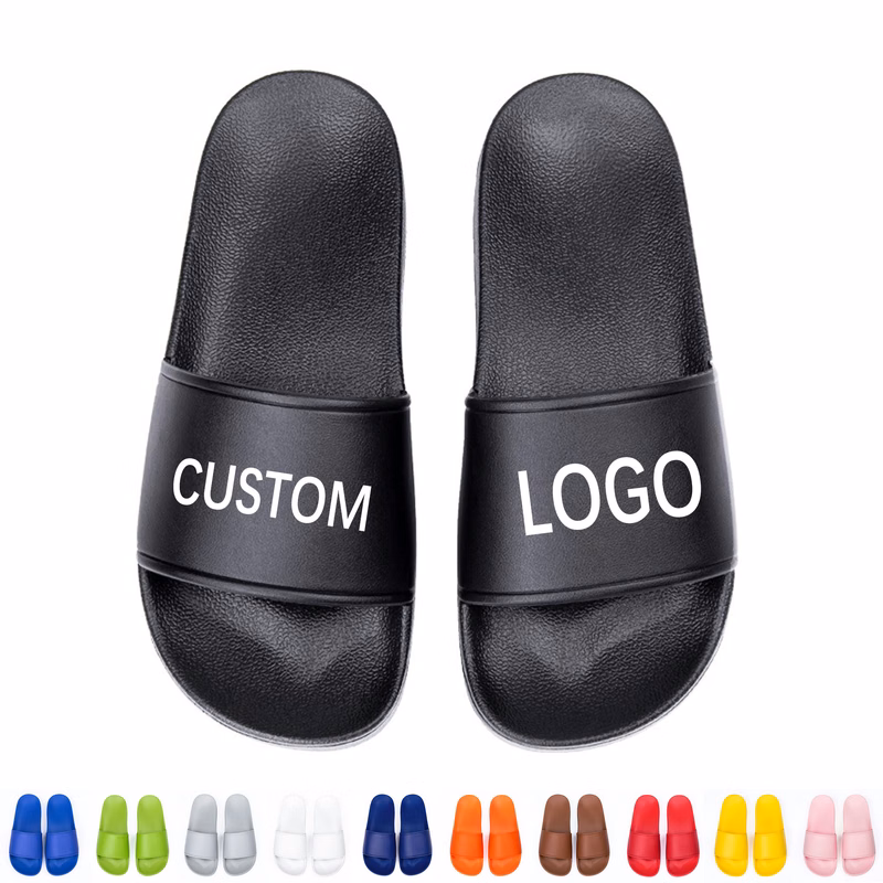 MOQ20 PVC Summer Slippers Non Slip