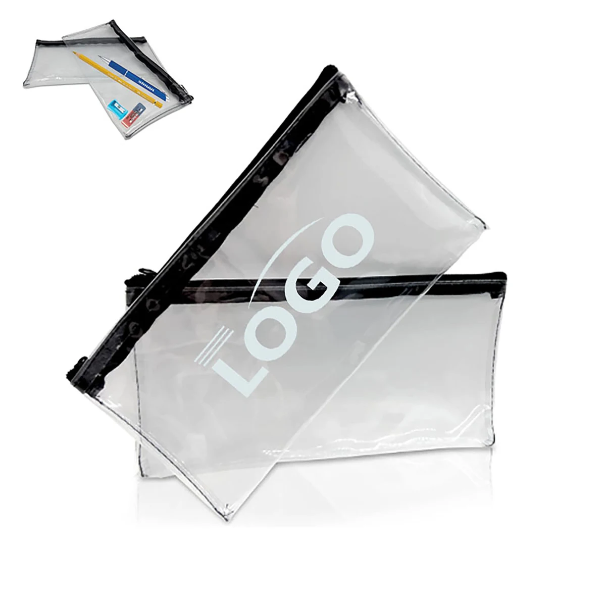 Transparent PVC Pencil Bag 1