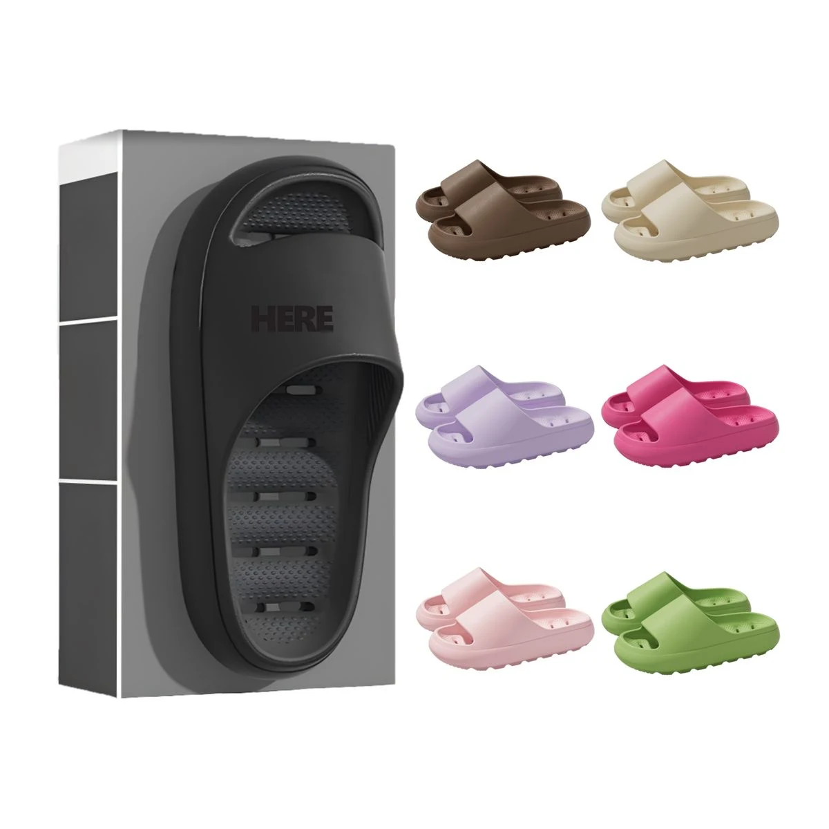 Hollowed Grip Massage Shower Shoe 1