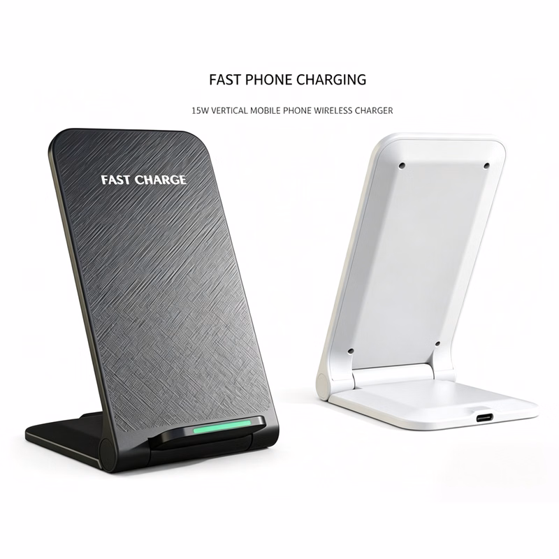 Foldable Wireless Charging Stand – 15W Fast Charging