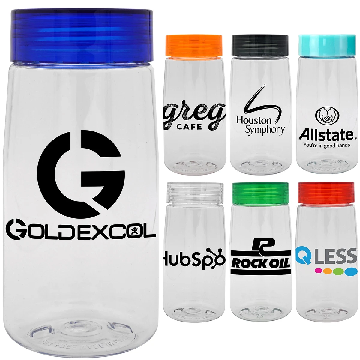 Clear View 18 oz. Recycled Bottle 1