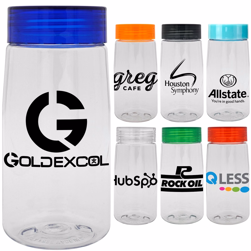 Clear View 18 oz. Recycled Bottle