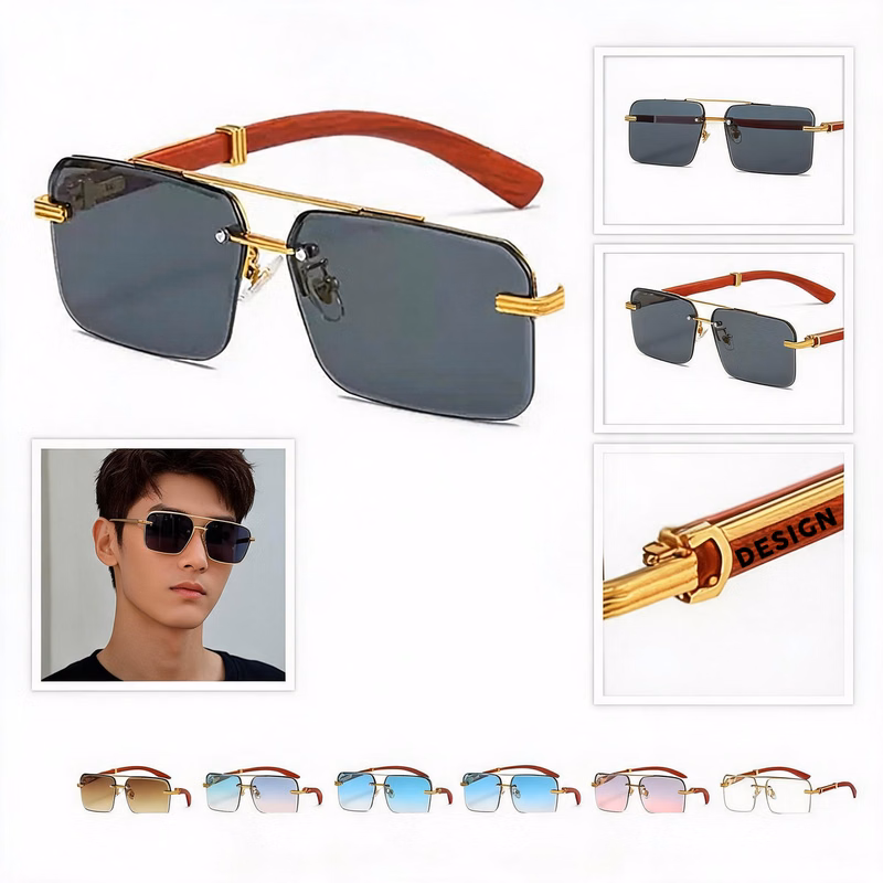 Classic Unisex Polarized Sunglasses for Driving & Outdoor
