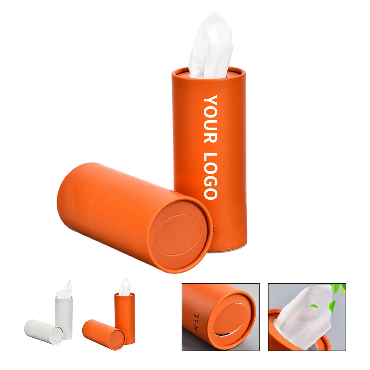 Round Car Tissue Dispenser Holder 1