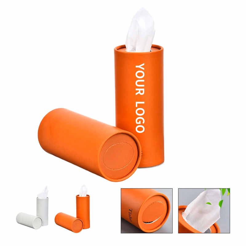 Round Car Tissue Dispenser Holder