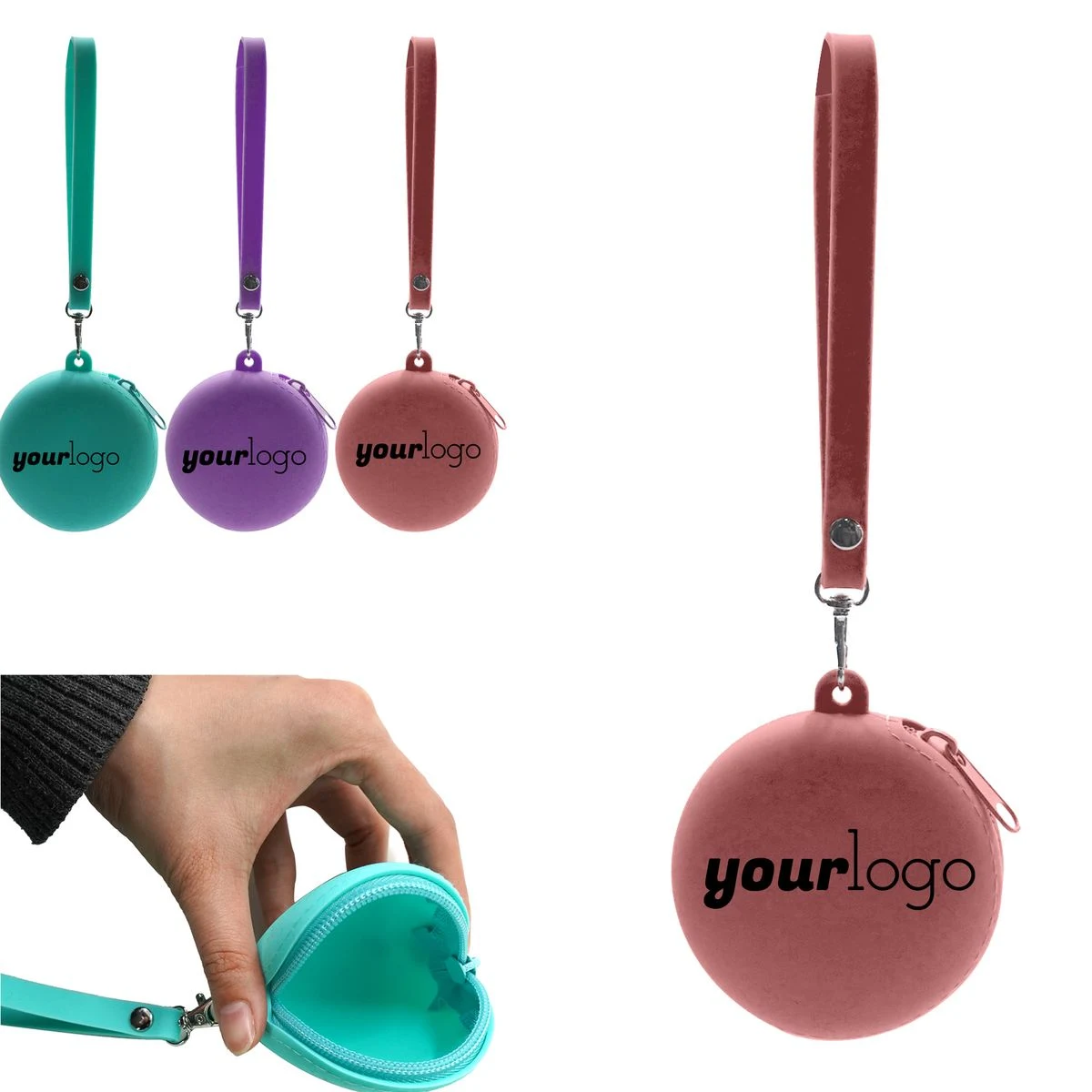 Portable Silicone Coin Organizer Case 1