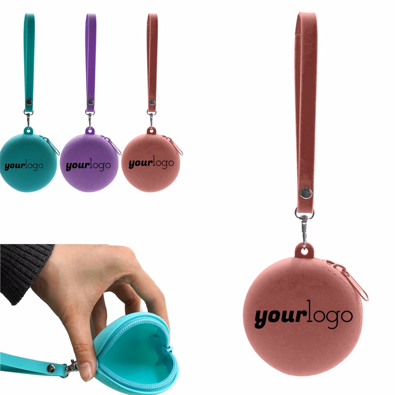 Portable Silicone Coin Organizer Case