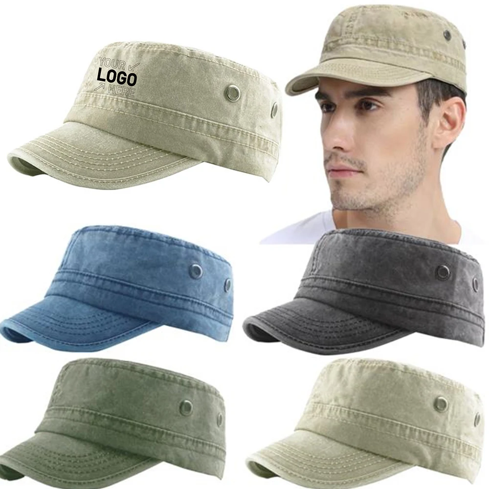 Army Caps Military Flat Top Hat 1