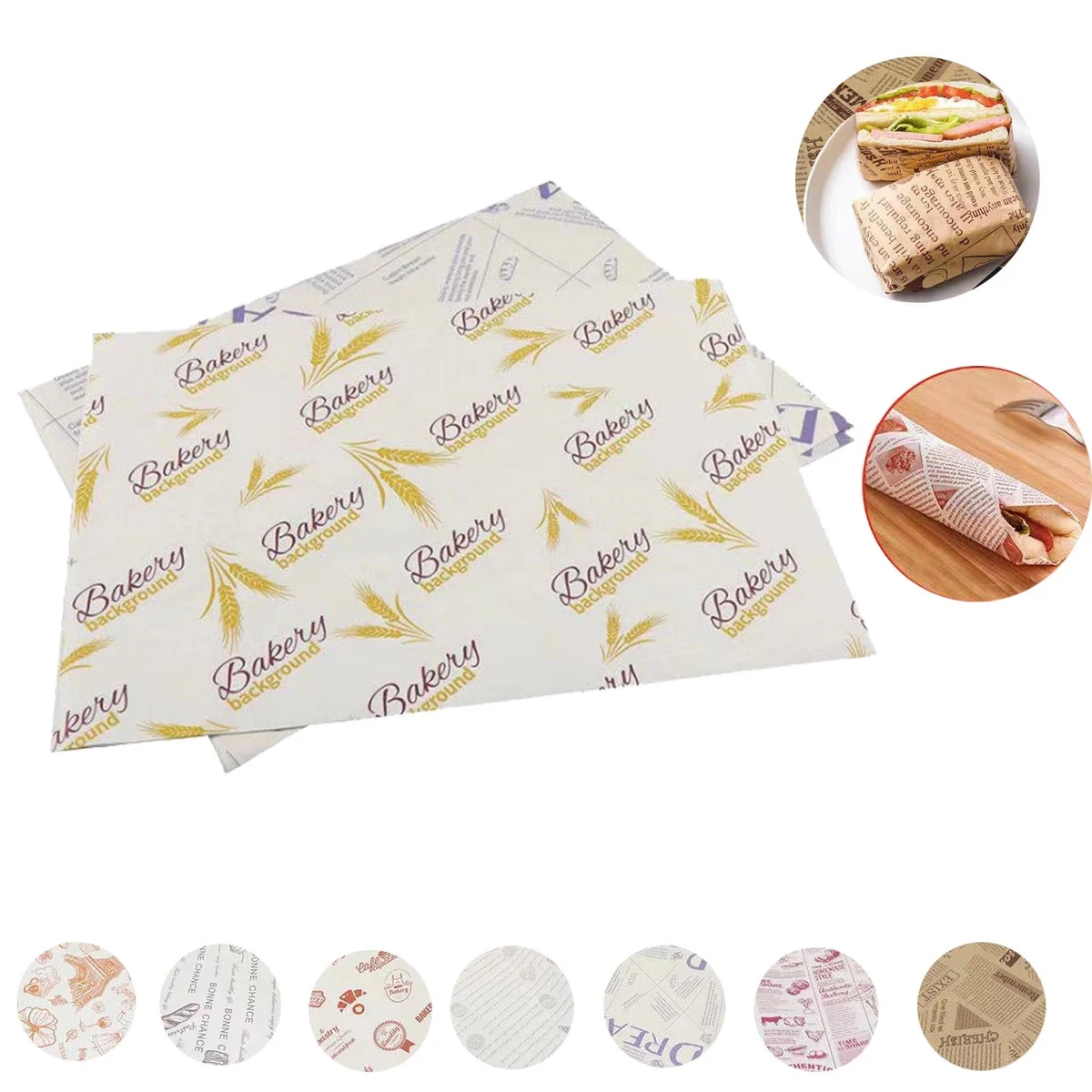 Food Wrapper Paper 1