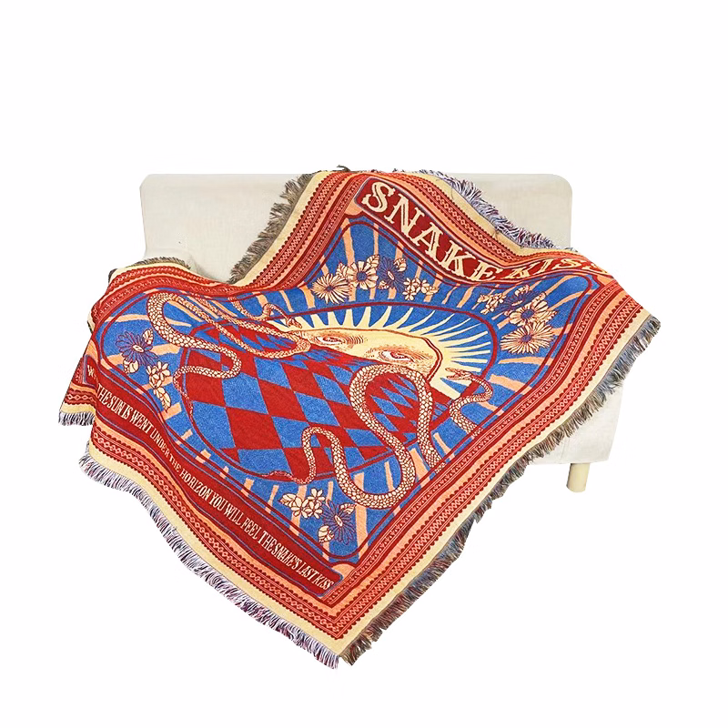 Jacquard Throw Blanket