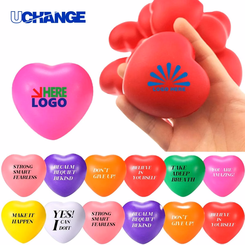 Heart-Shaped Mini Stress Ball